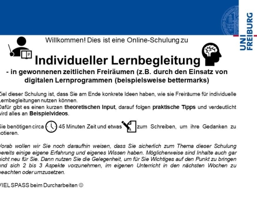 Fehlkonzepte durch individuelle Lernbegleitung aufdecken und verändern