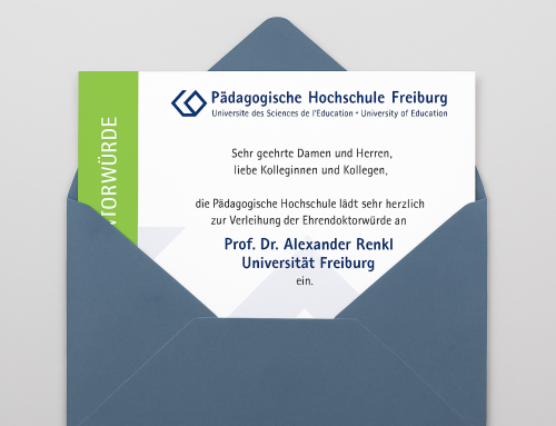 Verleihung der Ehrendoktorwürde der Pädagogischen Hochschule an Alexander Renkl
